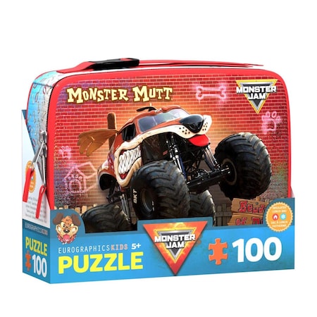 Eurographics Monster Mutt Lunch Bag Puzzle 100 pc 9100-5941