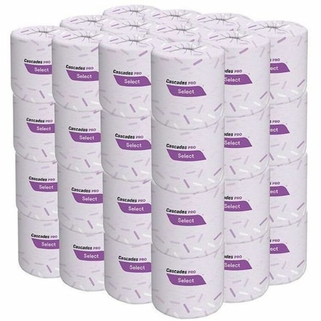 Cascades Pro Toilet, 2 Ply, 420/Roll Sheets, White, 48 PK B031