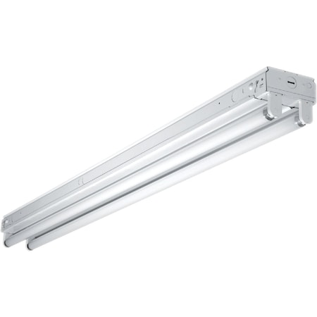 Metalux 8 ' 2-Bulb Fluorescent T12 Strip Light Fixture SSF296T124WP