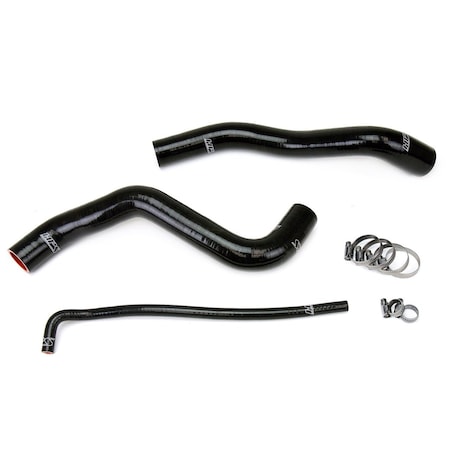Hps Performance High Temp Reinforced Silicone Radiator Coolant Hose Kit, Black,  57-1399-BLK