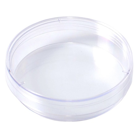 Bioplast Mfg Disposable Petri Dishes, Sterile, Stackable, 60 x 15 mm, 20 per Sleeve, 500 per Case, 500PK 162901