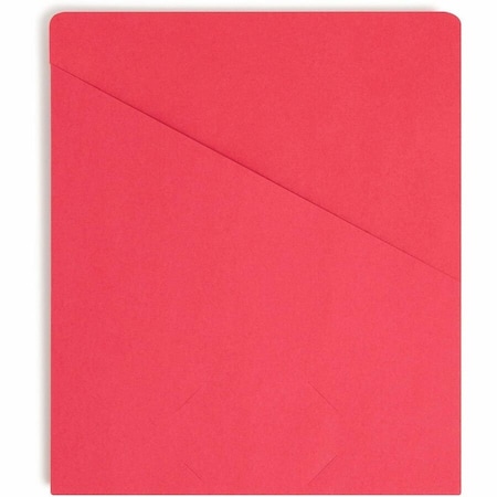 Smead File Jacket 8-1/2 x 11", Slash Cut, Assorted Colors, PK25 75425