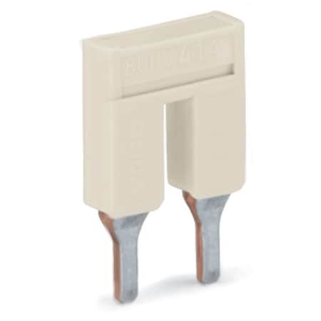Wago Terminal Block, 0.5" L, 0.5" W, Gray 2006-402