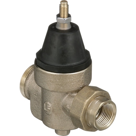 Watts 1'' Female Threaded Union x 1'' NPT Bronze Pressure Regulator 9490