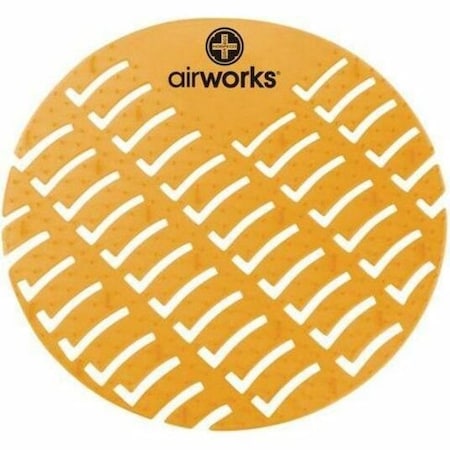 Hospeco AirWorks Deodorizing Urinal Screen, Citrus Grove - Box of 10 AWUS231-BX