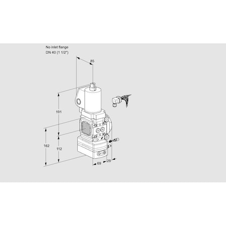 Honeywell Kromschroder VAG2-/40R/NWSLAE KS88019387