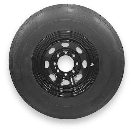 Steelbull - Steel Master ST235/85R16 12 Ply 8 On 6.5 Bolt, Black Wheel Assemblies 599373SBBLK
