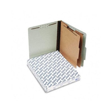 Pendaflex 17174 Pressboard Classification Folders- Gray - 3 divider 17174EE