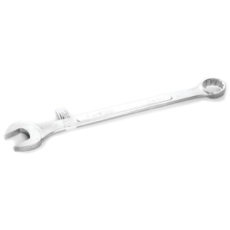 Performance Tool 1-3/8 in. Combination Wrench, Chrome Alloy Steel, Raised Panel, Satin Finish W343B