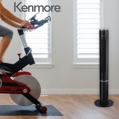 Kenmore 43 in Bladeless Tower Fan KM-60018-BK