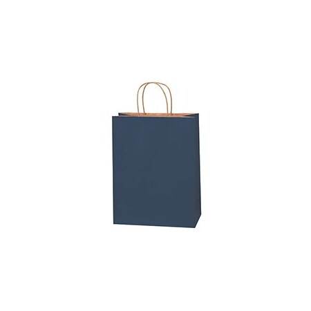 Bubblefast 250-10 x 5 x 13'' Navy Tinted Shopping Bags, 250PK BFBGS117N