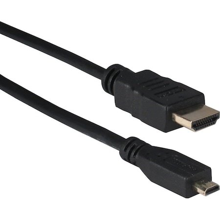 Qvs 4.5 meter High Speed HDMI to Micro-HDMI Cable with Ethernet HDAD-4.5M