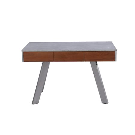 Homeroots 47" Gray With Three Drawers 283504