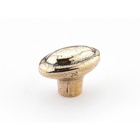 Schaub 1-7/8in Mountain Oval Cabinet Knob Natural Bronze Finish 782-NB