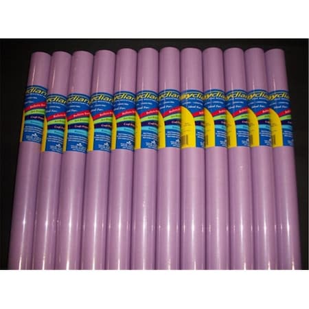 Riteco Raydiant Fade Resistant Art Rolls Lilac 18 In. X 50 Ft. 12 Pack, 12PK 80175