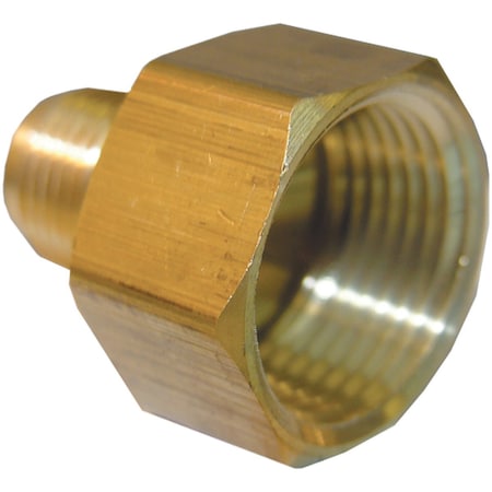 Westlake Pipe & Fittings 3/8'' Mx3/4'' FPT Brass Flare Adapter 17-4635