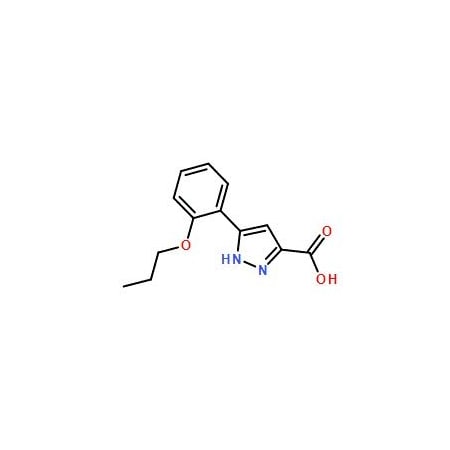 Ak Scientific 5-(2-Propoxy-phenyl)-2H-pyrazole-3-carboxylic acid (1g), CAS 1030610-83-3 7734AC-1g