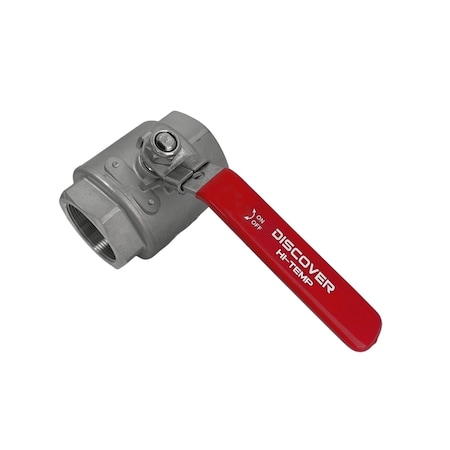 Discover 2 in. High-Temp Stainless Steel Ball Valve 2000 PSI 102598