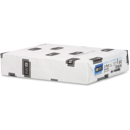 Ncr Paper XeroForm II Laser, Inkjet Carbonless Paper  Pink, Canary, Bright White, Assorted, 500PK NCR4643