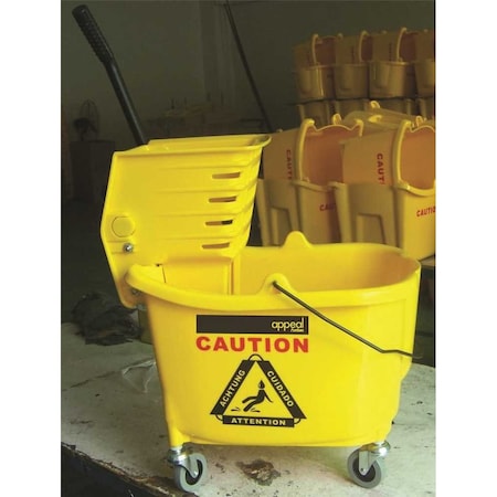 Appeal 35 Qt. Mop Bucket Combination with Side Press APP15500