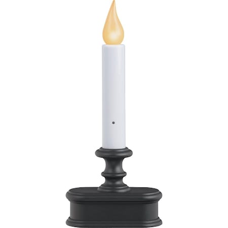 Xodus 3.5'' W. x 8.5'' H. x 2'' D. Aged Bronze Flickering LED Battery Operated Candle FPC1221A