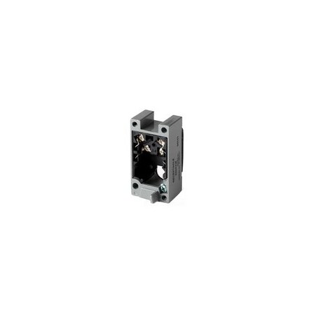 Eaton Cutler-Hammer 2-Pole, 9 Terminal, Screw Terminal, Rear, Manifold Mounting, Heavy Duty Plug-On, Limit Switch E50RBM