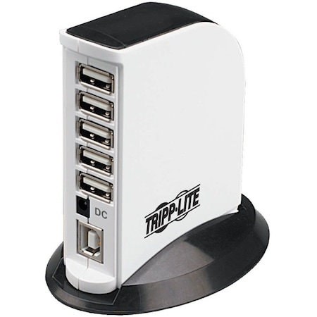 Tripp Lite 7-Port USB 2.0 Hi-Speed Hub, 4-ft. Cable U222-007-R