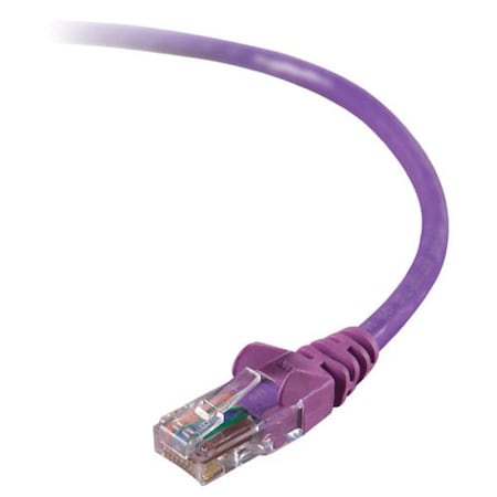Belkin Cable, Cat5E, Utp, Rj45M/M, 12 , Pur, Patch A3L791-12-PUR