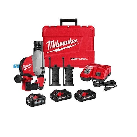 Milwaukee Tool M18 FUEL Rotary Hammer +HO XC6.0 Battery 3311-22, 48-11-1865