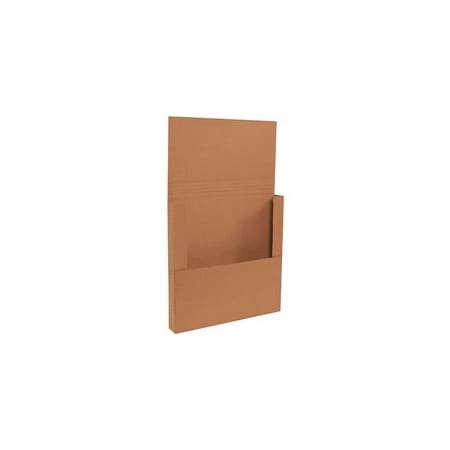 Bubblefast 50-18 x 18 x 2'' Kraft Easy-Fold Mailer, 50PK BFM18182BFK