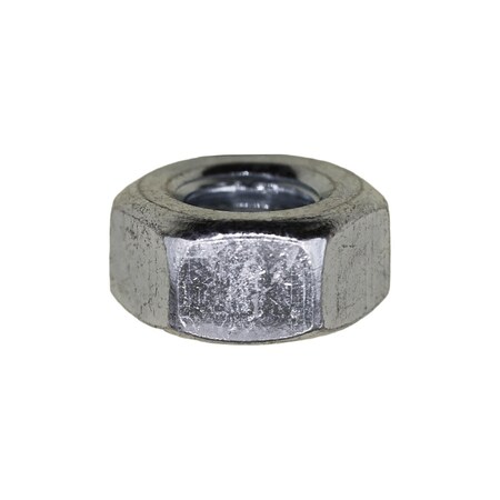 Auveco 1/4in-28 Finish Hex Nut Zinc, 100PK 3542
