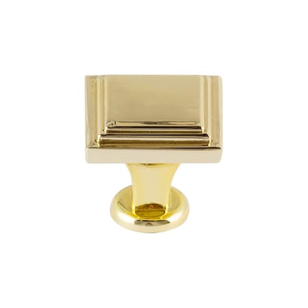 Utopia Alley Cabinet Knob, Polished Gold HW445GD