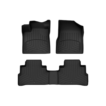 Weathertech Black, Front and Rear FloorLiner HP 4413881-4415242IM