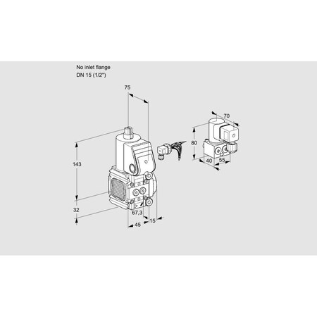 Honeywell Kromschroder VAS1-/15R/NW KS88005063