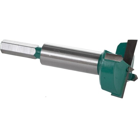 Grizzly Pro 1-9/16" Tungsten Carbide Hex Shank Forstner Bit T33746