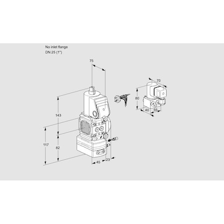 Honeywell Kromschroder VAG1-/25R/NWAE KS88000470