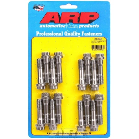 Arp 200-6205 0.44 in. 200-6205 Replacement Rod Bolt Kit, 16PK ARP200-6205
