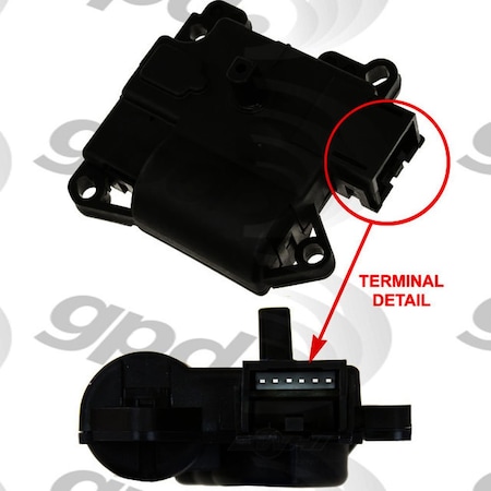 Global Parts Distributors HVAC Actuator 1712301