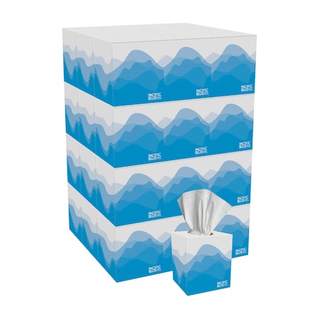Georgia-Pacific Preference 2 Ply Facial Tissue, 100 Sheets, 36 PK 46200