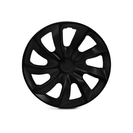 Altertrim 14 in Univ Hubcaps, Snap-On, (Blk Matte), 4PK CHB-5084-BP-14