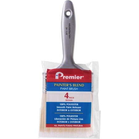 Premier Painters Blend 4'' Flat Paint Brush 267V-40