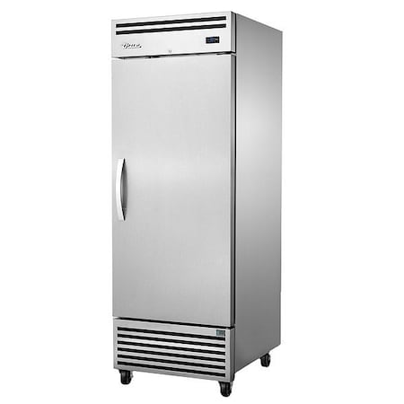 True Manufacturing. Reach-In Refrigerator, Silver, 320lb TGN-1R-1S-HC