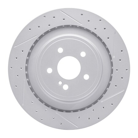 Dynamic Friction Co DFC Geoperformance Rotor - Drilled and Slotted 830-63094R