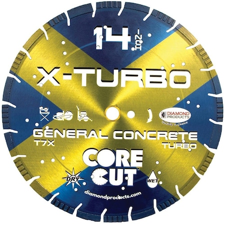 Diamond X-Turbo High Speed Blade W/Air Holes 20" X .125" X 1" 63764