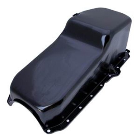Strike3 Black Oil Pan for 1986-Up Small Block Chevy ST3658317