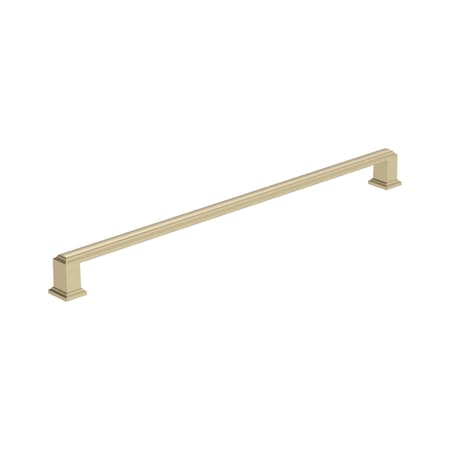 Amerock Appoint 12-5/8 inch 320mm Center-to-Center Golden Champagne Cabinet Pull BP37362BBZ