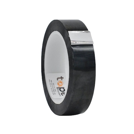 Wod Tape MPFT1 Metalized Polyester Mylar Film Tape Black: 1 in. x 72 yds, 48PK WOD MPFT1-01000-48-72-BLA