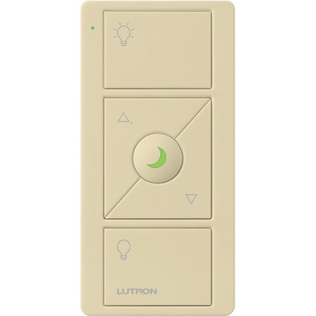 Lutron Wireless Control, Nightlight, 3Bttns, Ivory PJN-3BRL-GIV-L01