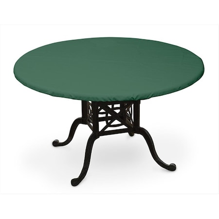 Koverroos Weathermax 44 in. Round Table Top Cover- Forest Green - 48 Dia in. 61550