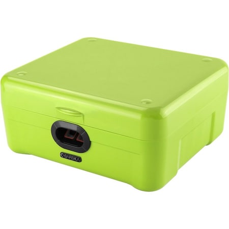 Barska Compact Safe, 0.63 cu ft, 3.9 lb, Automated Single Point Latch Lock No Rated AX12458